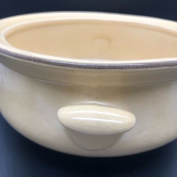 Pfaltzgraff Stoneware Stock Pot Soup Pot Deep Casserole Dish The Village #s-315 - Picture 3 of 7